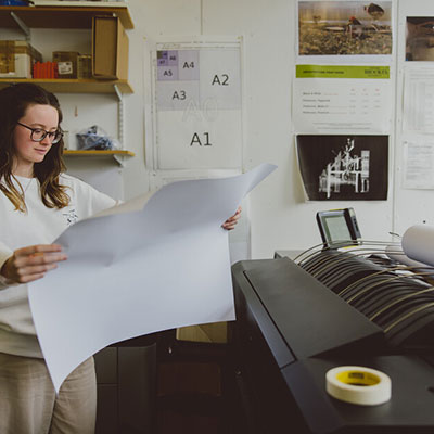 Architecture print room