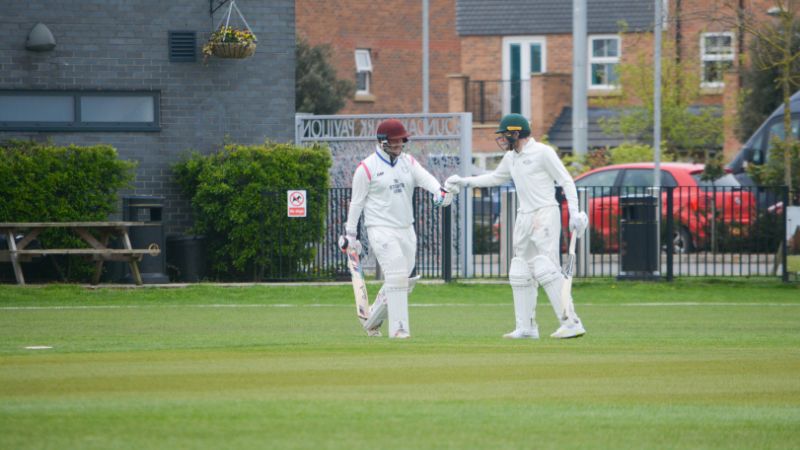 Cricket players 