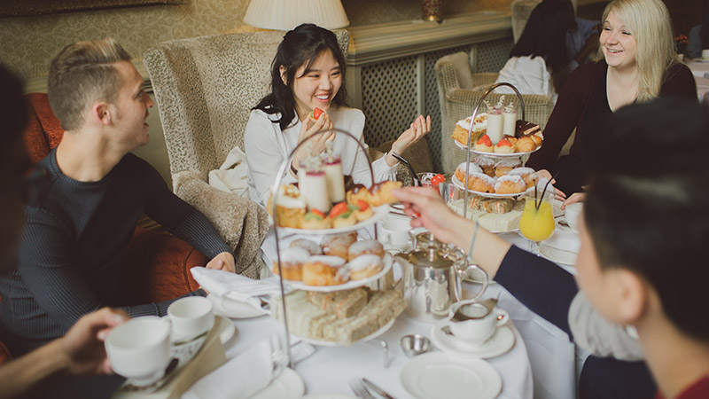 afternoon tea at a hotel afternoon tea at a hotel