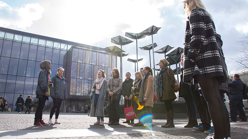 A campus tour