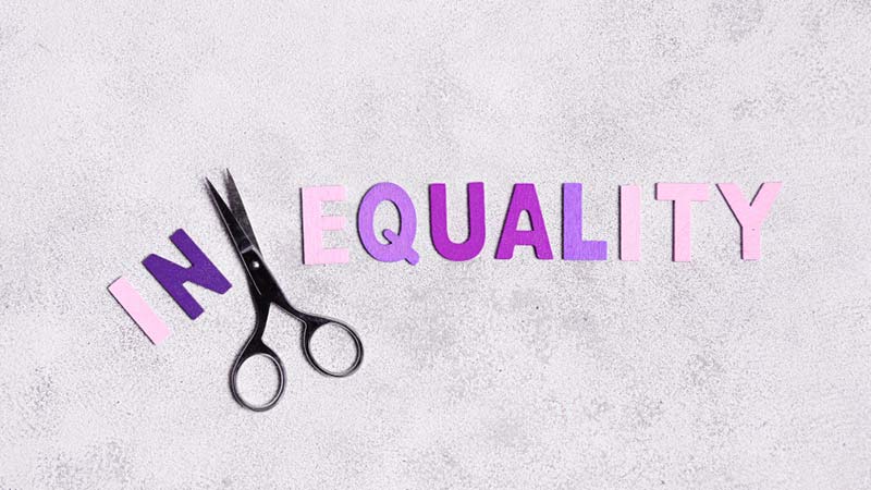 Word inequality with "in" cut off
