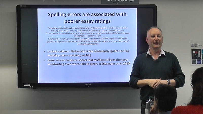 Professor Vince Connelly