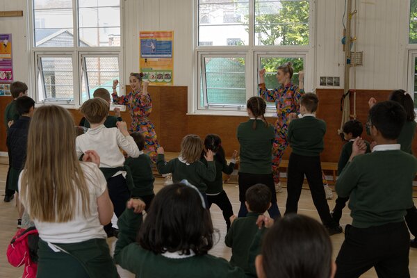 Children dancing