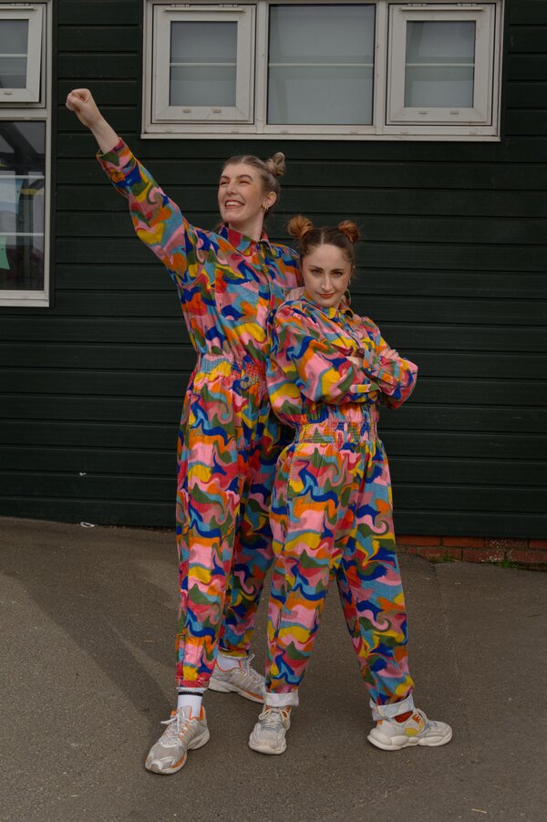 Instructors posing