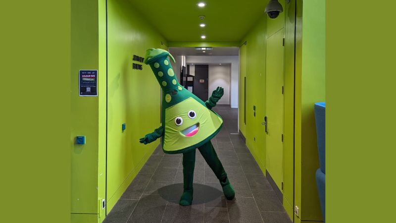 Brooky - our Science Bazaar mascot