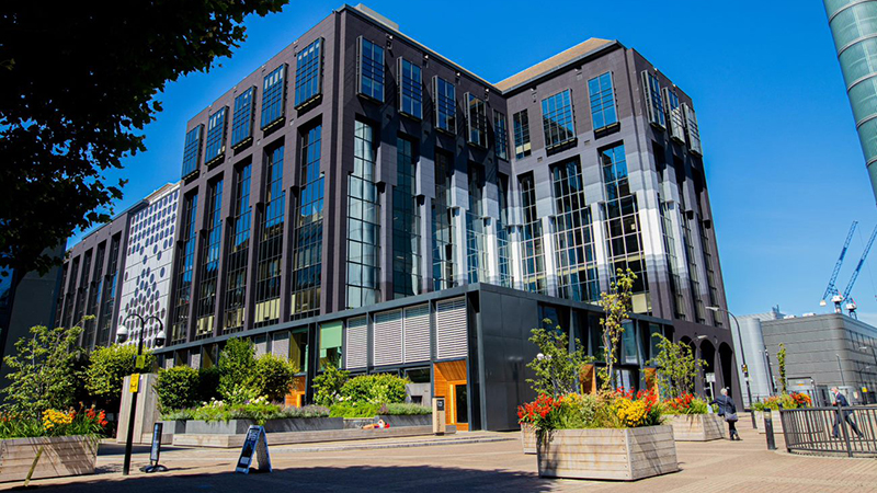 A building