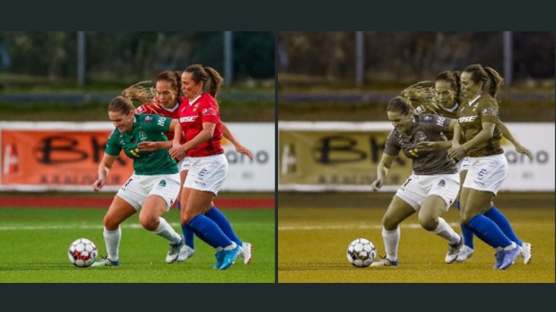 Colour blindness is a barrier in elite sports performance