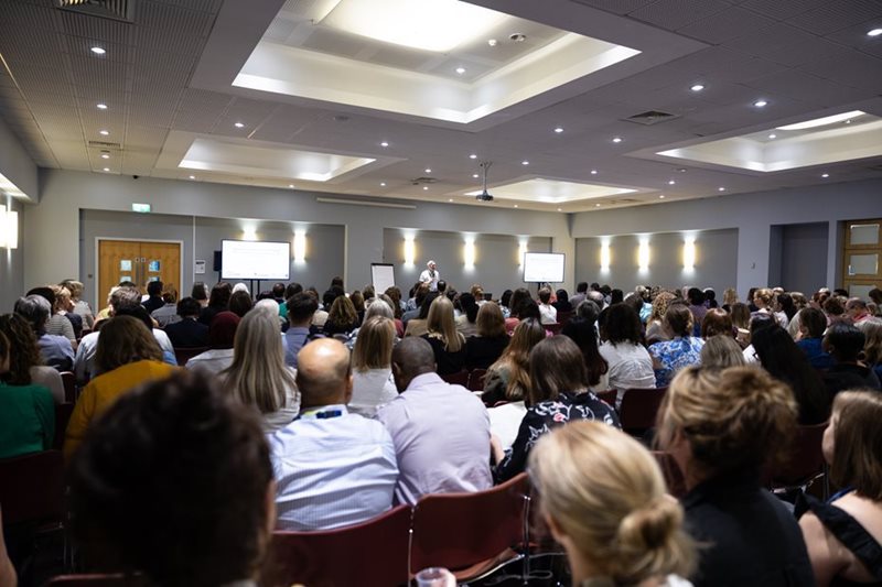 Audience at the NMAHPPS research conference.