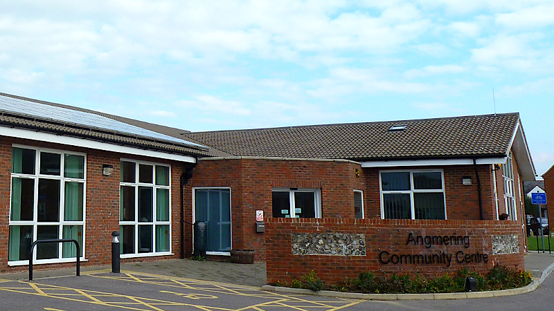 Angmering Community Centre entrance