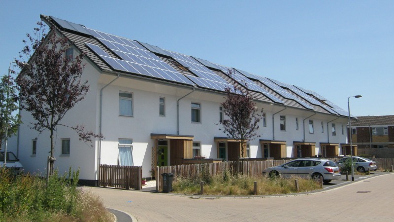 External view of homes
