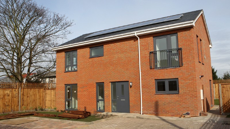 External view of housing