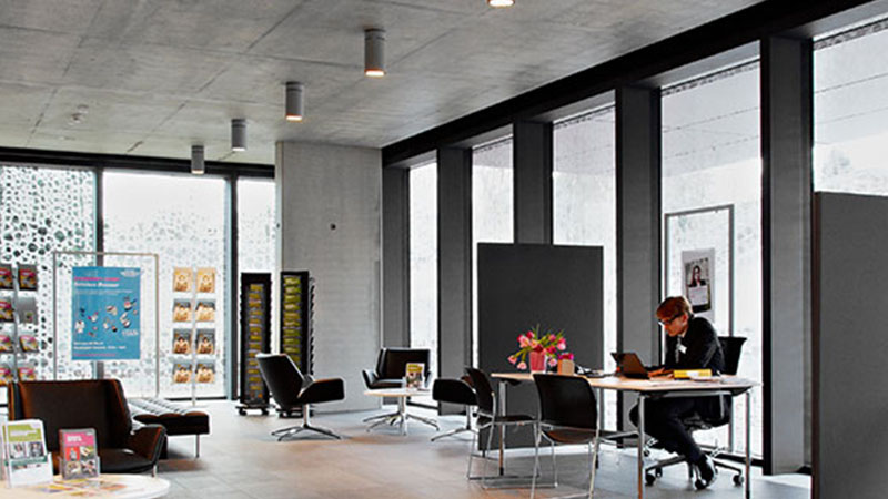 People in an office