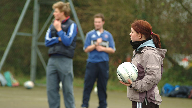 Photo of football coaching
